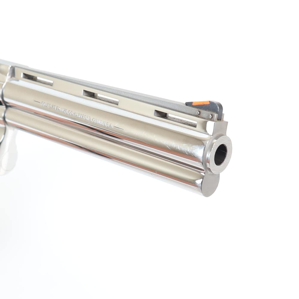 Colt Python, 357 Magnum 6” Barrel Bright Stainless/Black VERY NICE 1990!-img-21