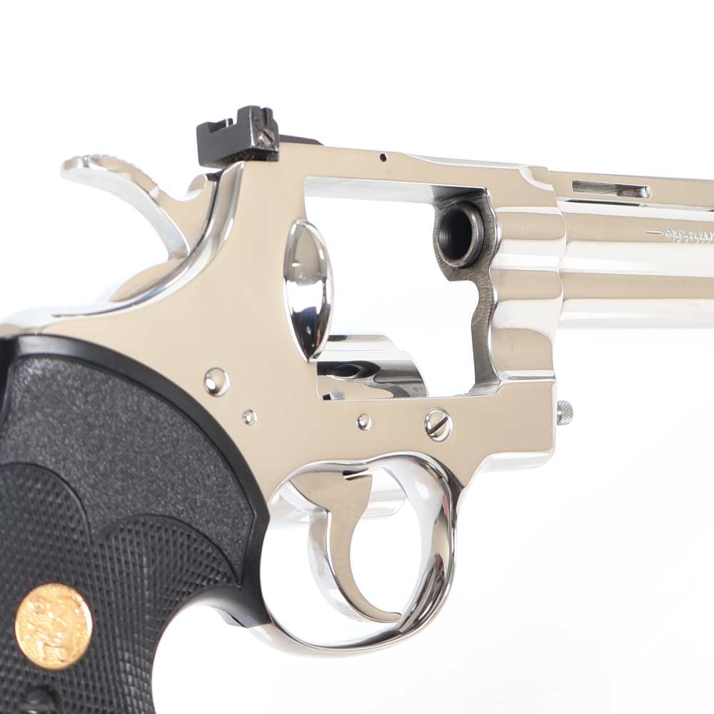 Colt Python, 357 Magnum 6” Barrel Bright Stainless/Black VERY NICE 1990!-img-30