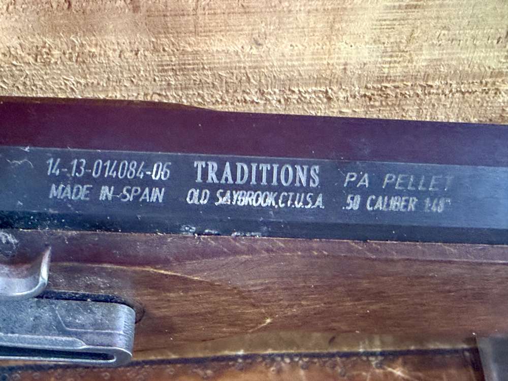 Traditions PA Pellet Rifle .50 Flintlock Muzzle Loader-img-4