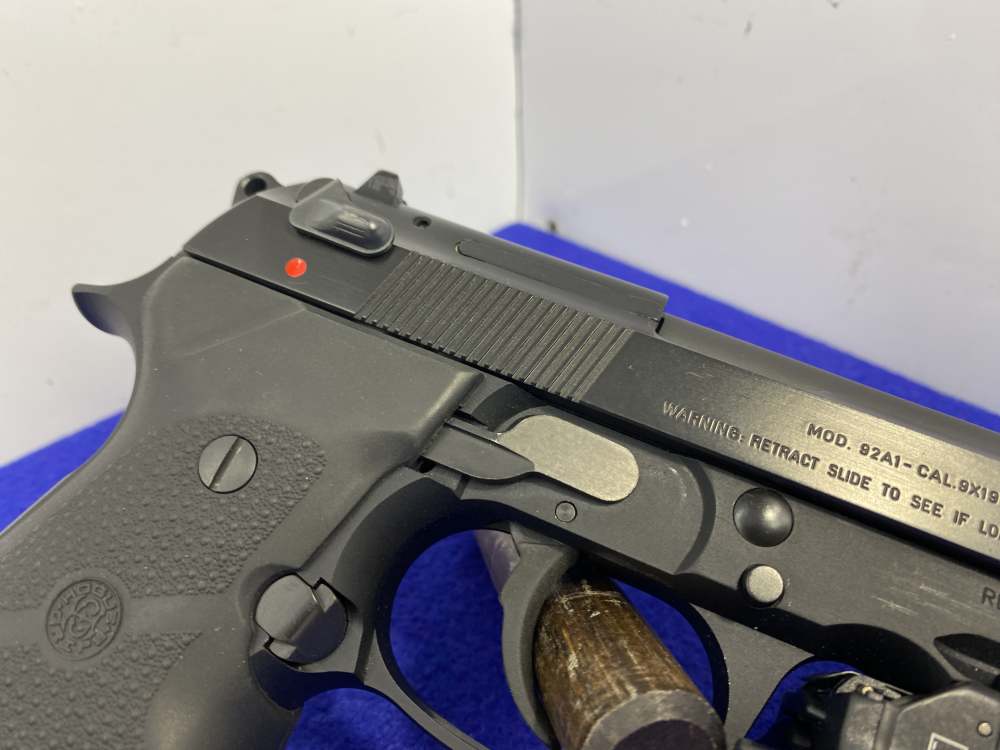 Beretta 92A1 9mm Black 4.9" *STREAMLIGHT TLR-1 & ALIEN GEAR HOLSTER*-img-29