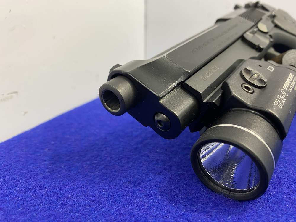 Beretta 92A1 9mm Black 4.9" *STREAMLIGHT TLR-1 & ALIEN GEAR HOLSTER*-img-22