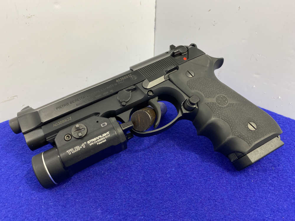 Beretta 92A1 9mm Black 4.9" *STREAMLIGHT TLR-1 & ALIEN GEAR HOLSTER*-img-14