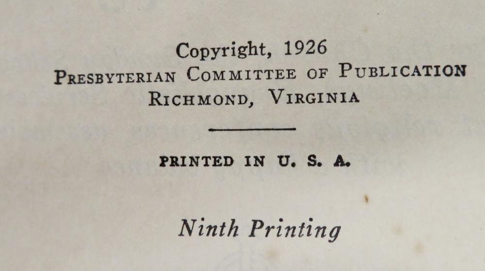 Premier Hymns song book copyright 1926-img-10