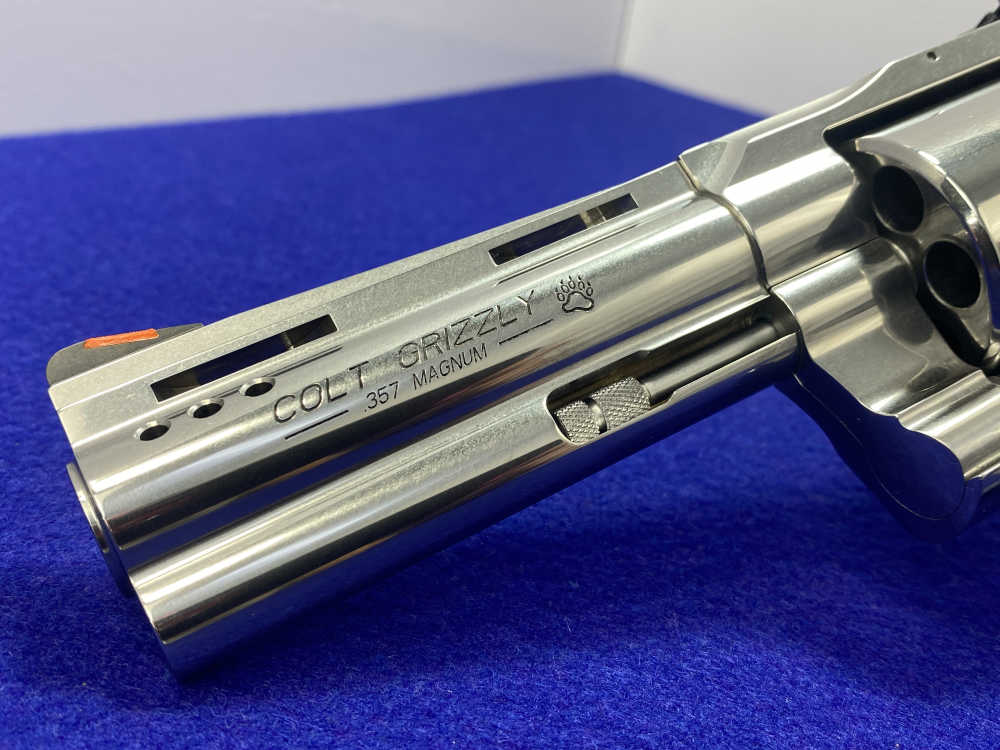 Colt Grizzly .357 Mag Stainless 4.25" *PORTED BARREL & UNFLUTED CYLINDER*-img-10