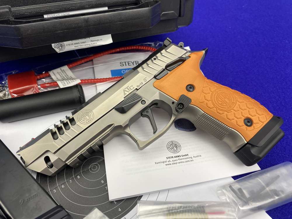 Steyr Arms ATc 9mm 5" Gray *EXCELLENT HIGH GRADE SEMI-AUTOMATIC PISTOL*-img-3
