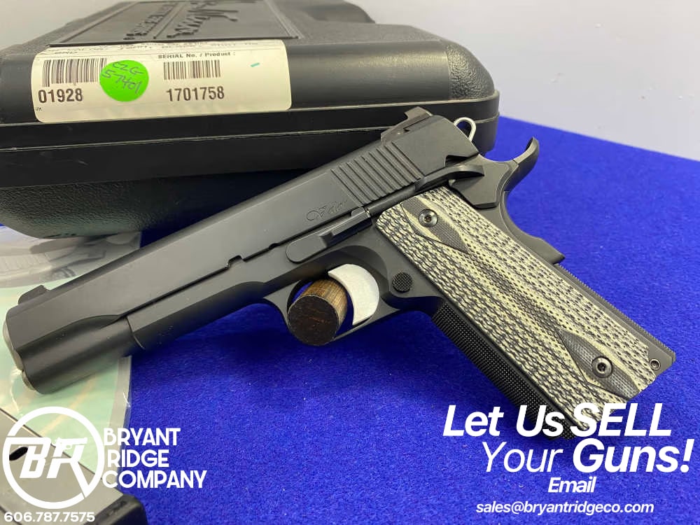 Dan Wesson Valor 10mm Black 5" *HIGHLY DESIRABLE 1911 PLATFORM*-img-0