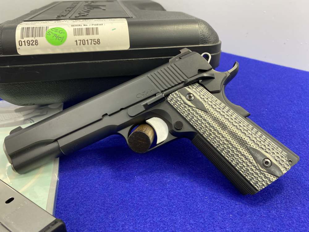 Dan Wesson Valor 10mm Black 5" *HIGHLY DESIRABLE 1911 PLATFORM*-img-2
