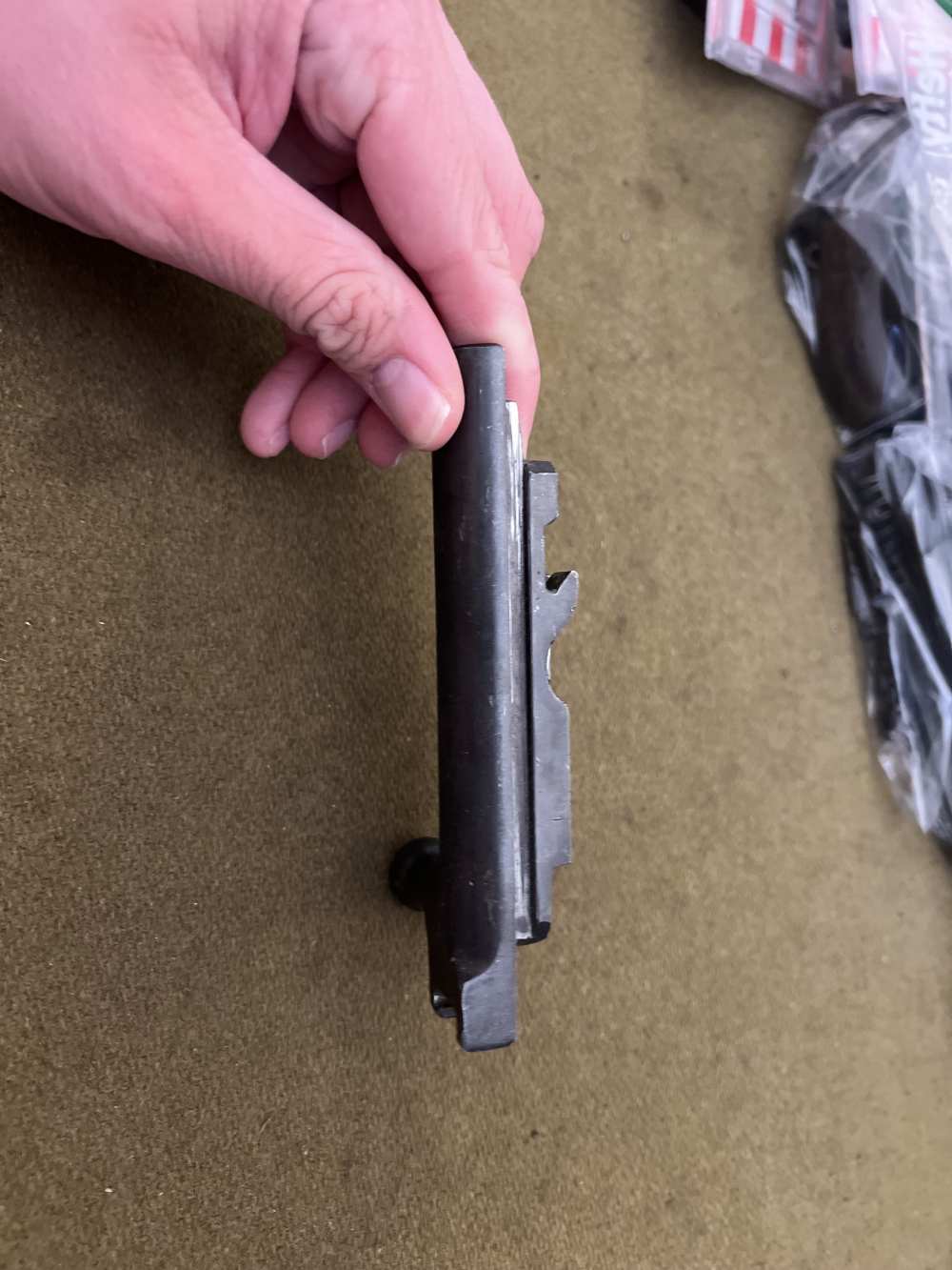 Original blued Russian SKS 45 7.62x39 bolt carrier part semi auto rifle -img-3