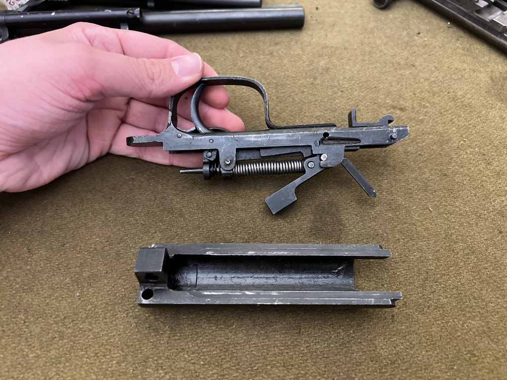 Russian or Chinese SKS trigger group dust cover matching numbers 7.62x39 -img-3