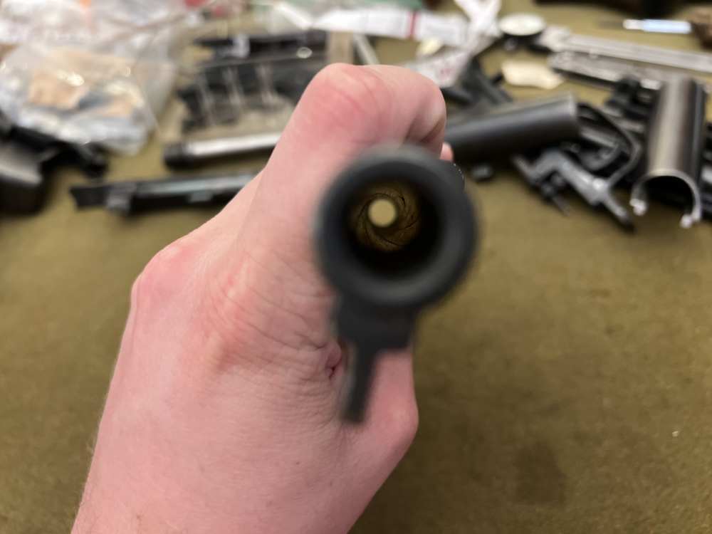 Ruger Blackhawk .44 Magnum barrel and ejector assemble w/ cylinder pin 7.5”-img-2