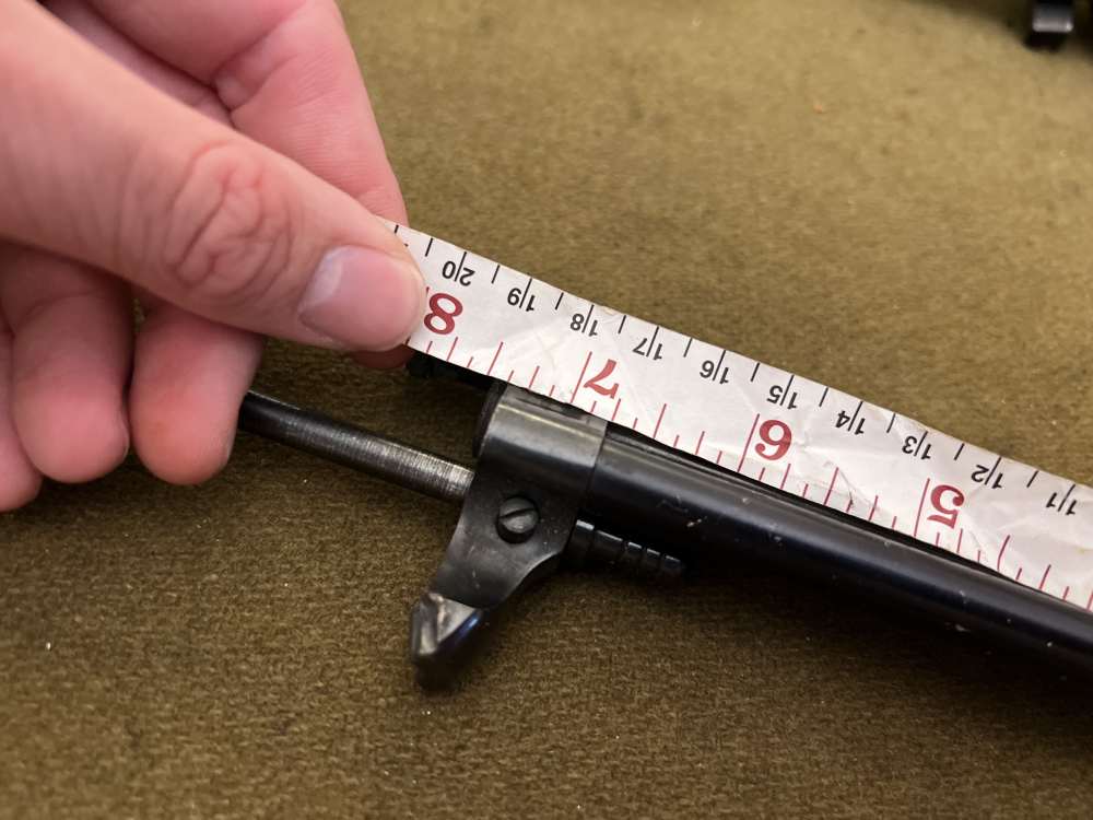 Ruger Blackhawk .44 Magnum barrel and ejector assemble w/ cylinder pin 7.5”-img-4