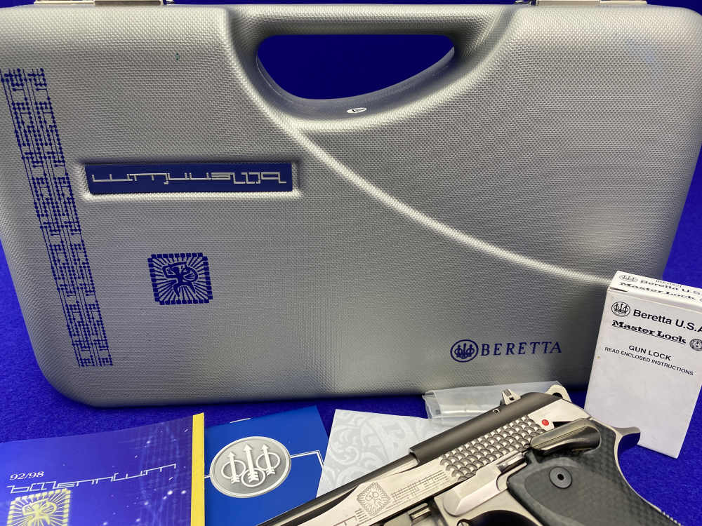 2002 Beretta 92 Billennium 9mm 5" -DESIRABLE BILLENNIUM MODEL- Only 2000-img-4