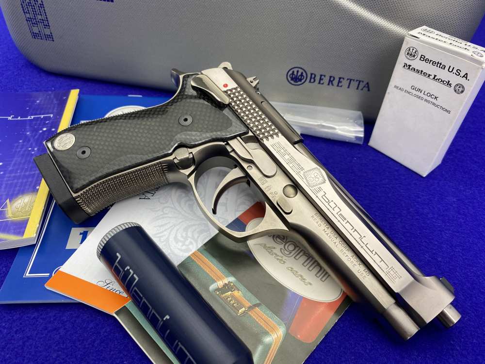 2002 Beretta 92 Billennium 9mm 5" -DESIRABLE BILLENNIUM MODEL- Only 2000-img-18