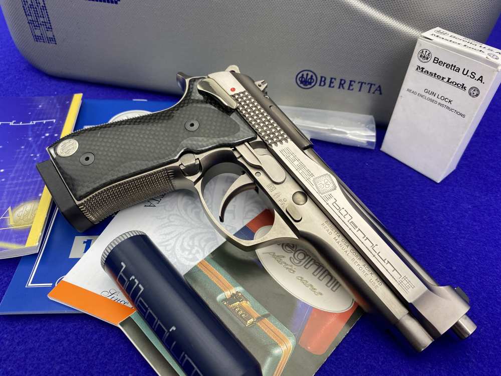 2002 Beretta 92 Billennium 9mm 5" -DESIRABLE BILLENNIUM MODEL- Only 2000-img-17