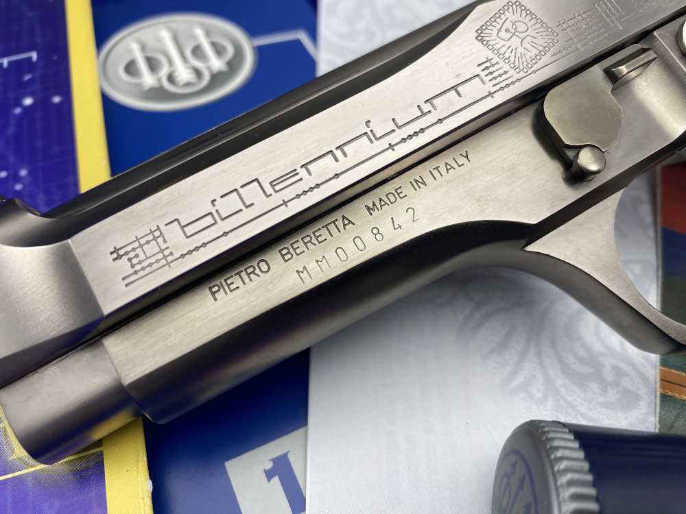 2002 Beretta 92 Billennium 9mm 5" -DESIRABLE BILLENNIUM MODEL- Only 2000-img-16