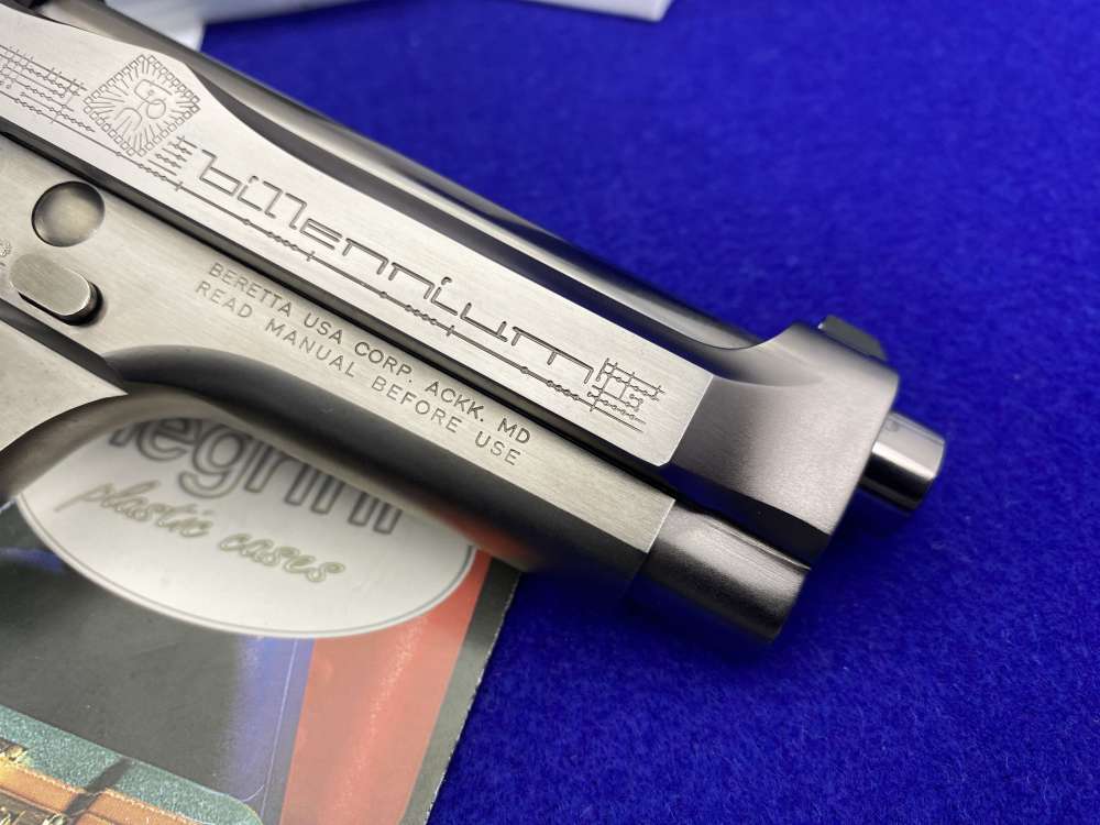 2002 Beretta 92 Billennium 9mm 5" -DESIRABLE BILLENNIUM MODEL- Only 2000-img-26