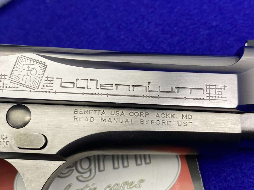 2002 Beretta 92 Billennium 9mm 5" -DESIRABLE BILLENNIUM MODEL- Only 2000-img-29