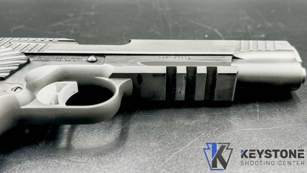 Rare Sig Sauer 1911TR-9 Tacops 5" 9mm Original Box & 2 Magazines-img-5