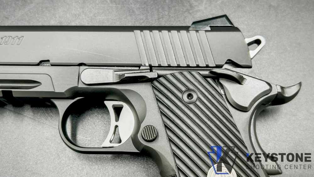 Rare Sig Sauer 1911TR-9 Tacops 5" 9mm Original Box & 2 Magazines-img-13