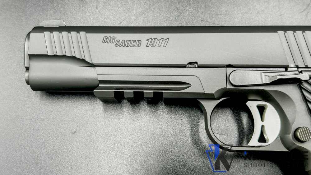 Rare Sig Sauer 1911TR-9 Tacops 5" 9mm Original Box & 2 Magazines-img-14