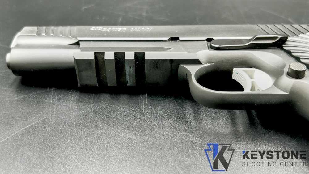 Rare Sig Sauer 1911TR-9 Tacops 5" 9mm Original Box & 2 Magazines-img-12