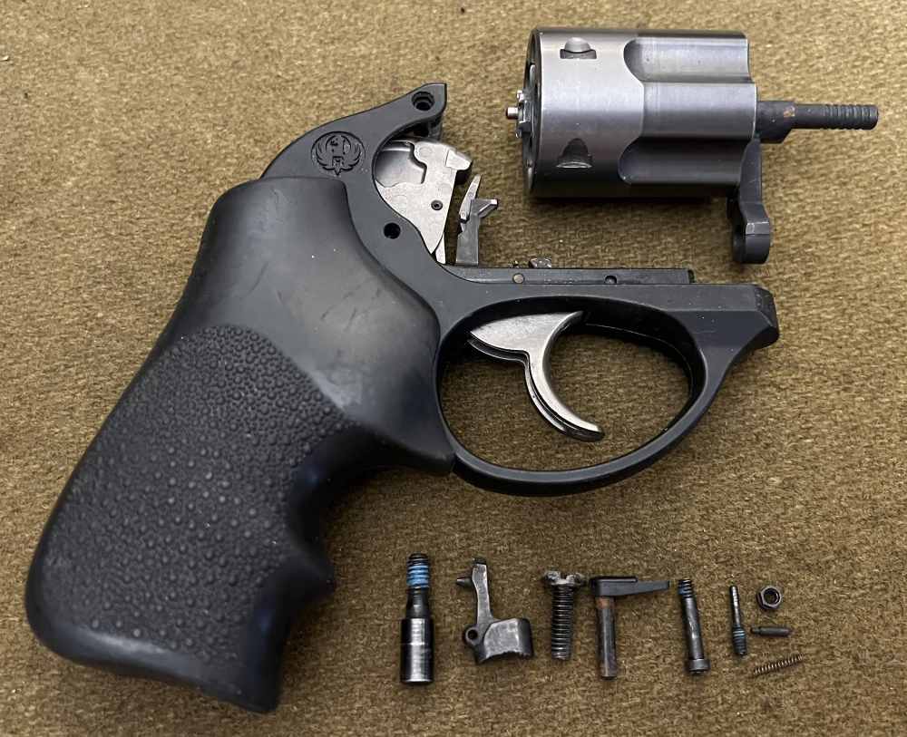 Ruger LCR Tamer .357 magnum revolver parts kit repair lot grip cylinder-img-0