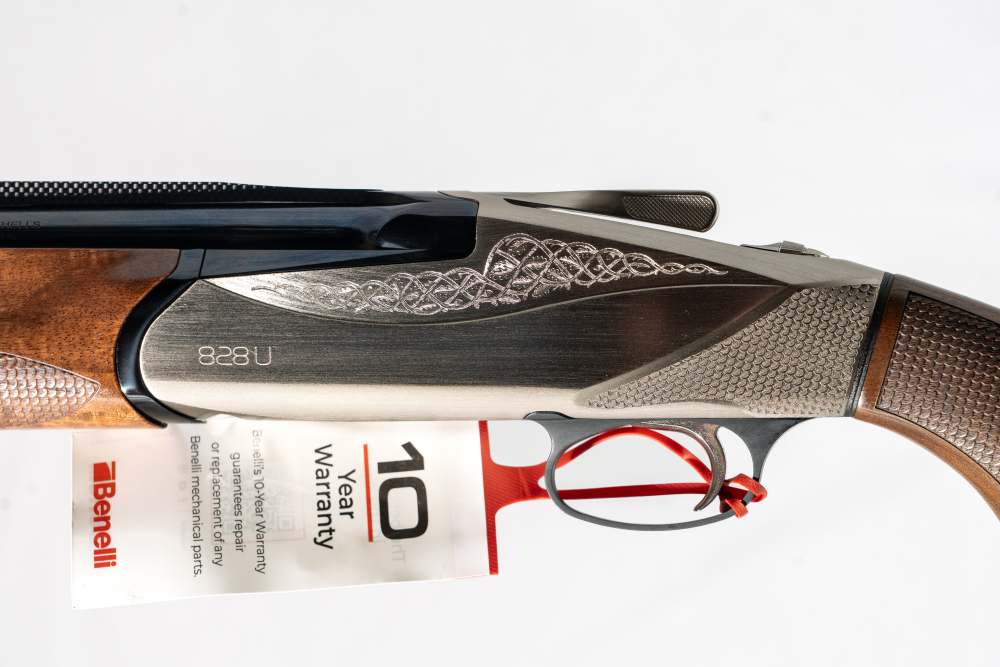 Benelli 828U Field 12 GA 28 IN Nickel -img-3