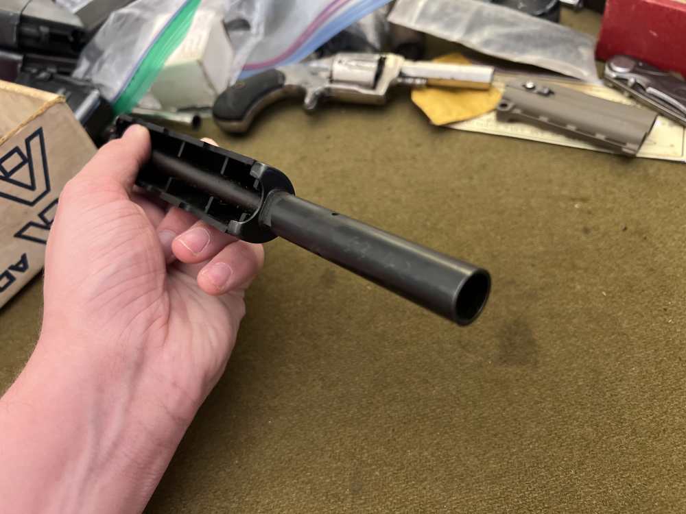 Russian SKS 45 gas tube with polymer hand guard 7.62x39 military surplus-img-2