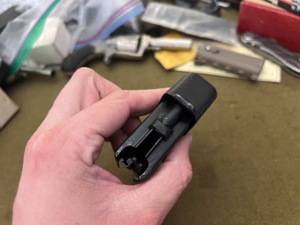 Nice original early Chinese Sino-Soviet SKS 7.62x39 fixed 10 round magazine-img-3
