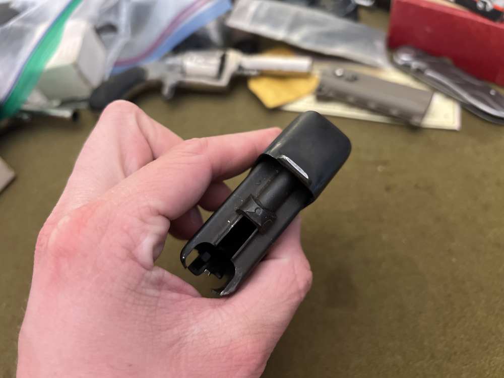 Nice original early Chinese Sino-Soviet SKS 7.62x39 fixed 10 round magazine-img-3