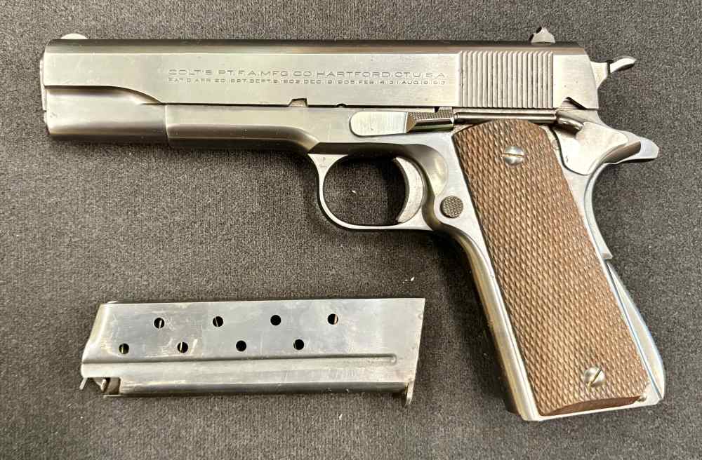 COLT SUPER 38 AUTOMATIC - RARE 1939 PRE-WAR WITH BOX AND MANUAL-img-21