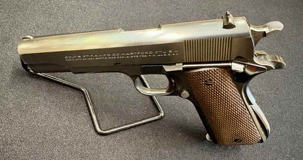COLT SUPER 38 AUTOMATIC - RARE 1939 PRE-WAR WITH BOX AND MANUAL-img-18