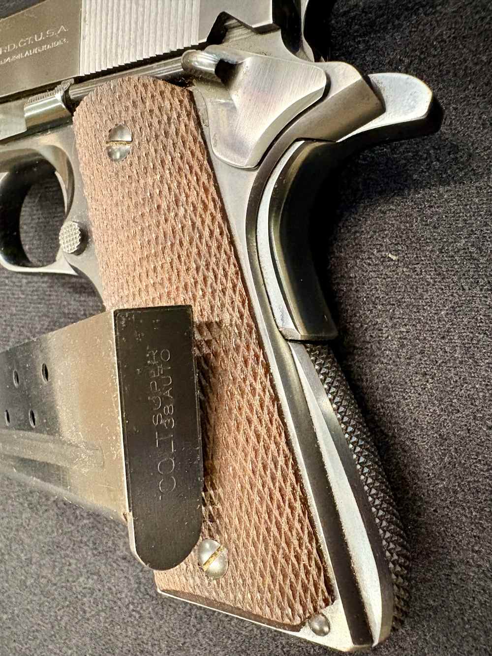 COLT SUPER 38 AUTOMATIC - RARE 1939 PRE-WAR WITH BOX AND MANUAL-img-20