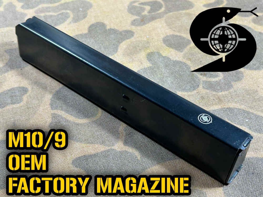 RPB MAC-10 9mm FACTORY Cobray M10/9 Magazine OEM NOS VTG 1980s mfg MINT EXC-img-0