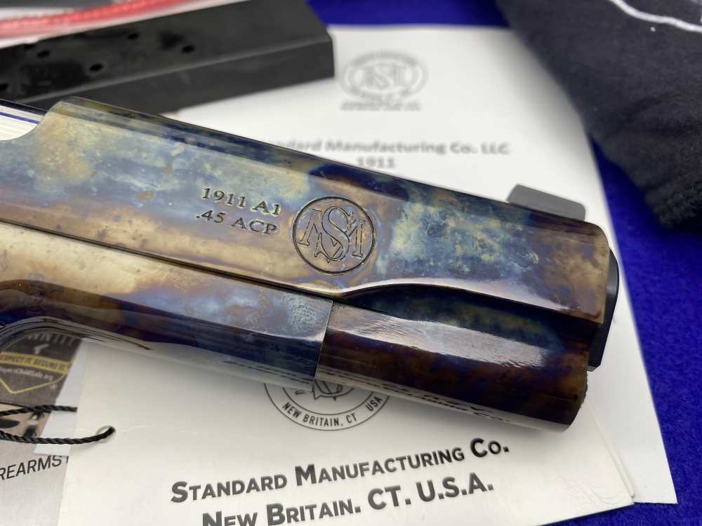 Standard Manufacturing 1911 .45 5" *FULL CASE HARDENED WITH FIRE BLUE*-img-21