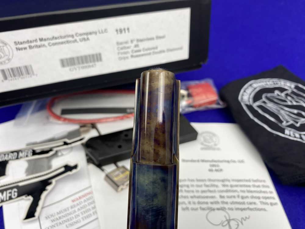 Standard Manufacturing 1911 .45 5" *FULL CASE HARDENED WITH FIRE BLUE*-img-36