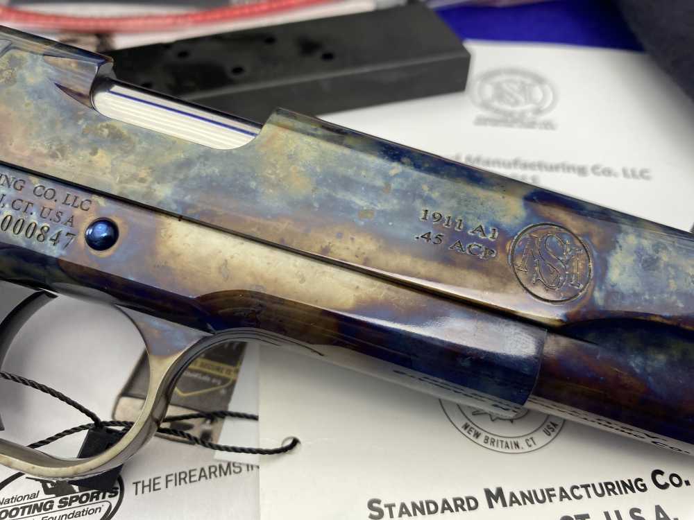 Standard Manufacturing 1911 .45 5" *FULL CASE HARDENED WITH FIRE BLUE*-img-20
