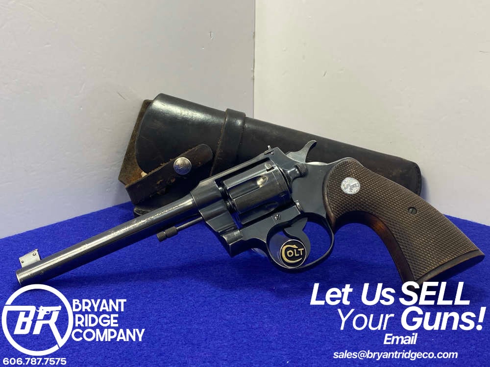 1933 Colt Officers Model Target .22 LR Blued 6" *PRE-WAR 3RD ISSUE*-img-0