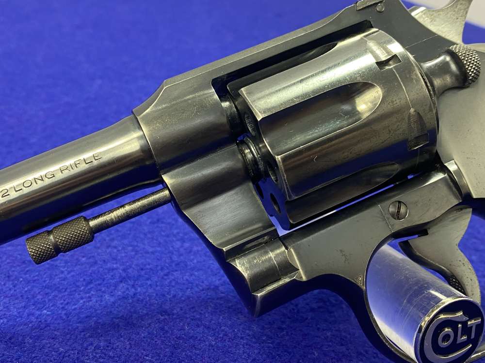 1933 Colt Officers Model Target .22 LR Blued 6" *PRE-WAR 3RD ISSUE*-img-9