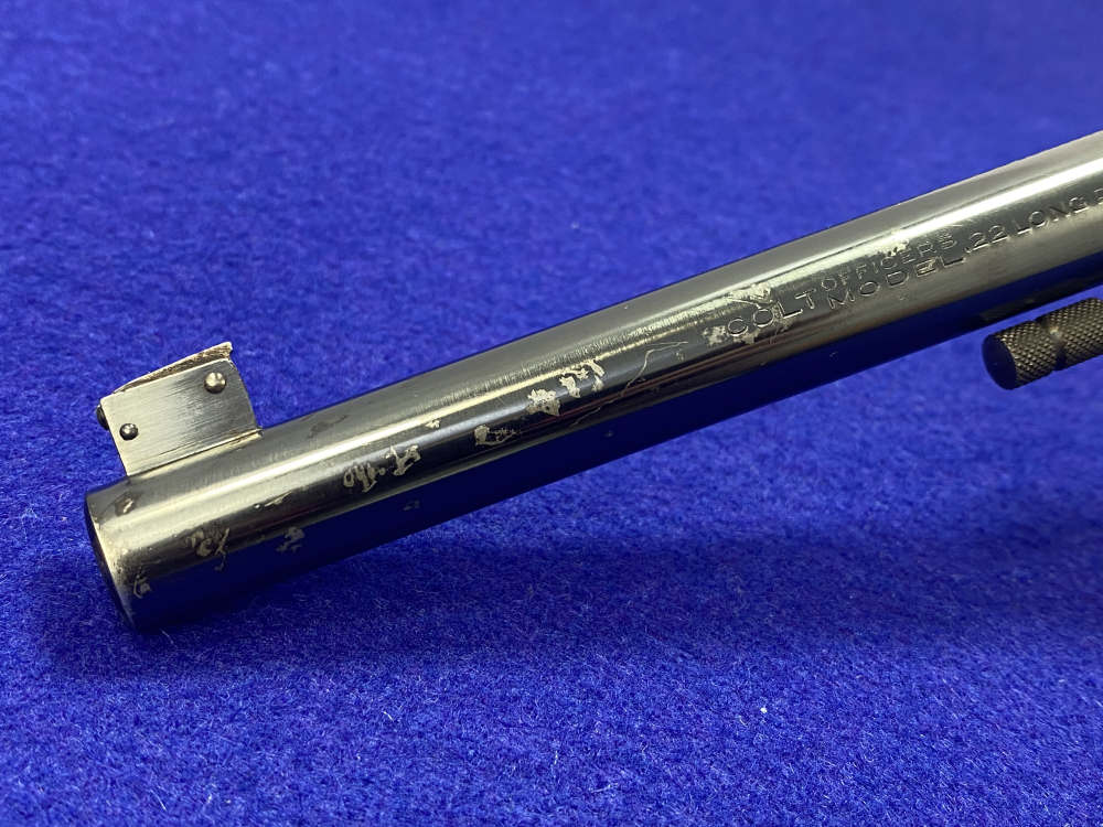 1933 Colt Officers Model Target .22 LR Blued 6" *PRE-WAR 3RD ISSUE*-img-11