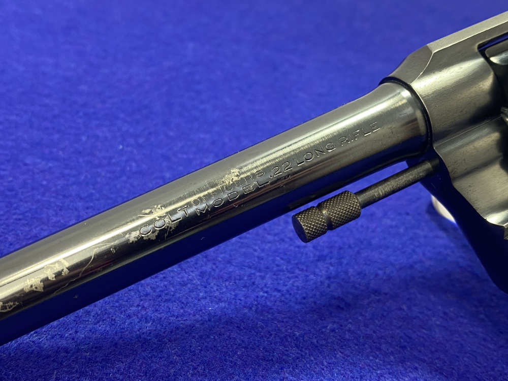 1933 Colt Officers Model Target .22 LR Blued 6" *PRE-WAR 3RD ISSUE*-img-10