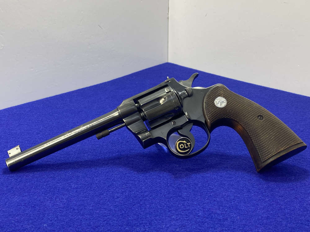 1933 Colt Officers Model Target .22 LR Blued 6" *PRE-WAR 3RD ISSUE*-img-5
