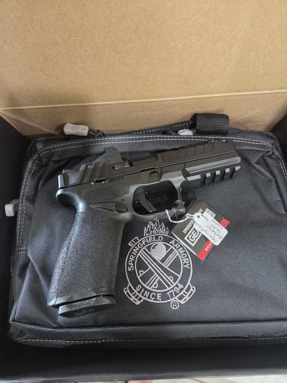 Springfield Echelon 4.5F Comp 9mm RFX11 Gear Pac 4 Mags NEW-img-0