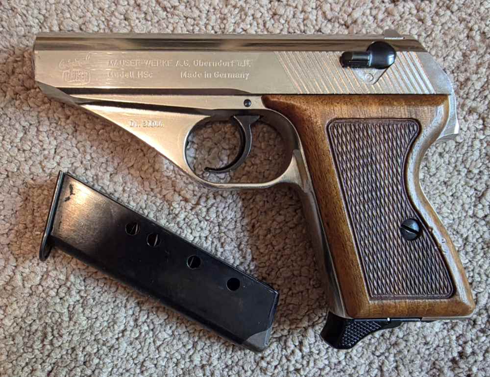 MAUSER HSC 9MM KURZ (.380 ACP) LIKE NEW (KA-P3 WB)-img-1