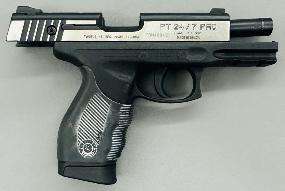 Taurus PT 24/7 Pro SS - 9mm Luger - 2 Mags - 17 Rounds - No Reserve-img-7