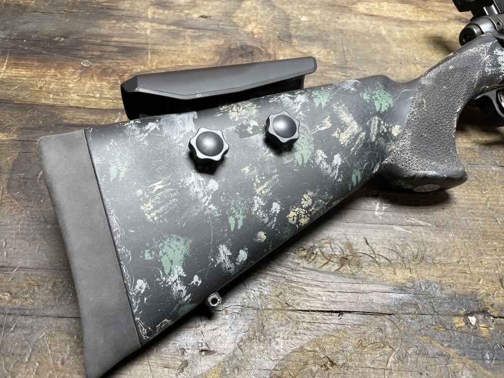 Savage 110 6.5 PRC Bolt Action Rifle, Hogue Stock, 20MOA scope Mount 30mm-img-8
