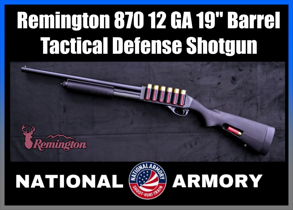 Remington 870 12 GA Tactical Defense Package-img-0