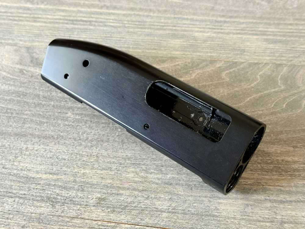MOSSBERG 500 500A STRIPPED RECEIVER BLUED DRILLED & TAPPED 12 GAUGE-img-0