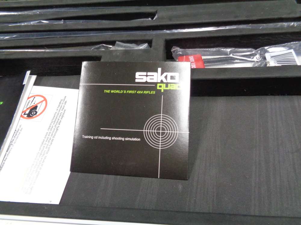 Original SAKO QUAD 4 Barrel Set Case Mag Tools 17 HMR Mach 22 LR WE TRADE-img-10