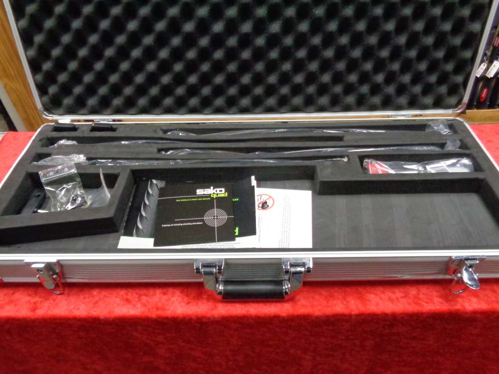 Original SAKO QUAD 4 Barrel Set Case Mag Tools 17 HMR Mach 22 LR WE TRADE-img-1